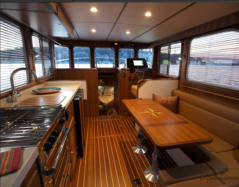 New, Redesigned, More Upscale Helmsman Trawler 31 Introduced at Seattle