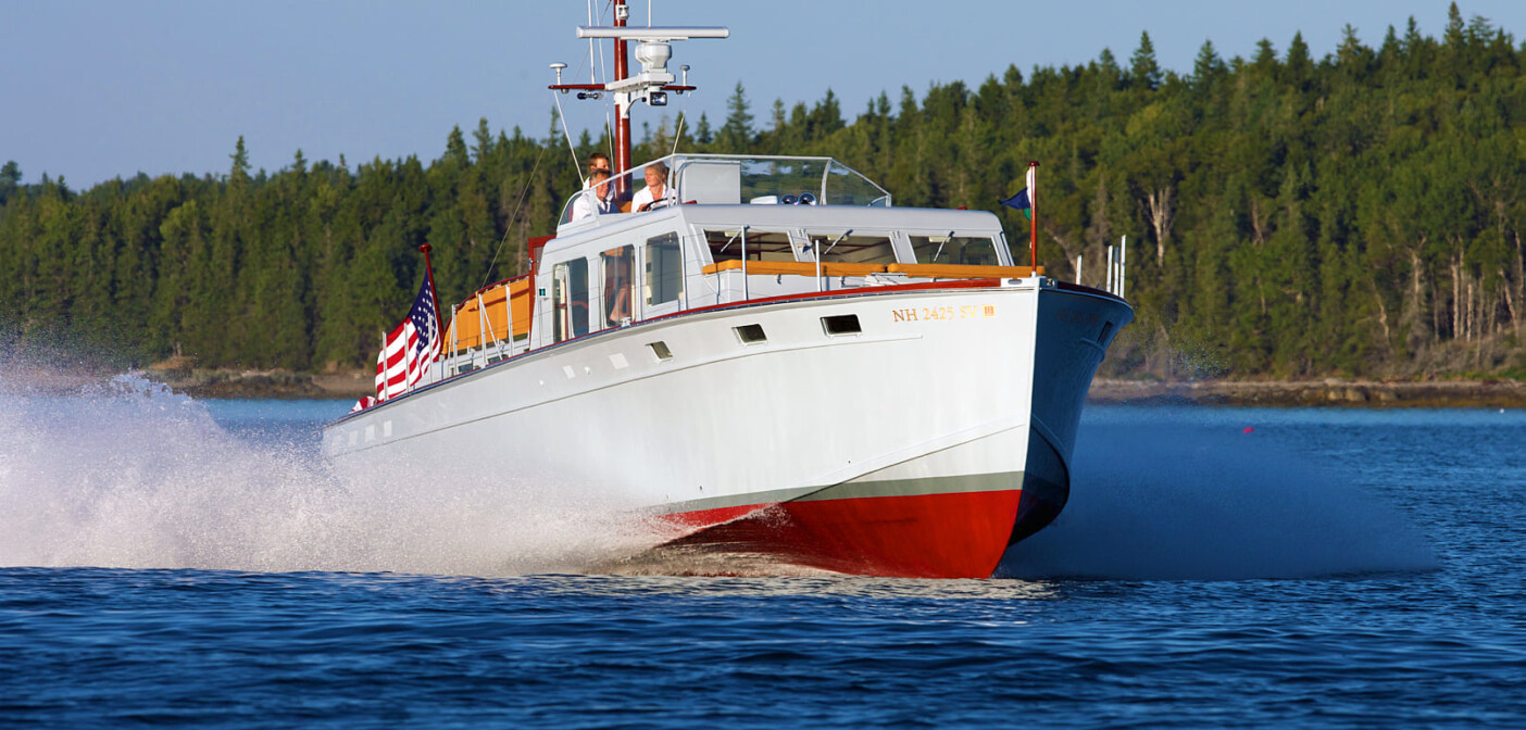 Classic Huckins, Restored with IPS, Now for Sale