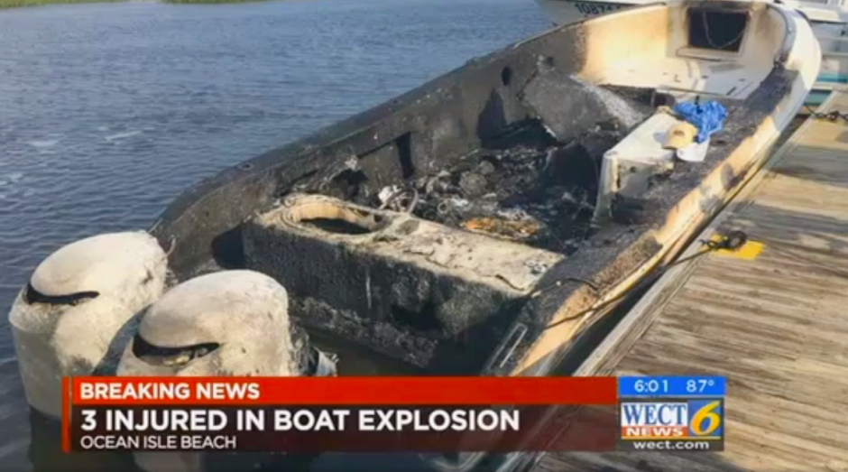 Owner Pumps Gas into Rod Holder, Boat Explodes at Fuel Dock