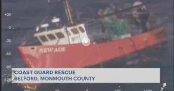 Coast Guard Rescues 3 from Sinking Fishing Trawler