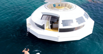 Enjoy Social Distancing on New Eco-Friendly Floating Pod