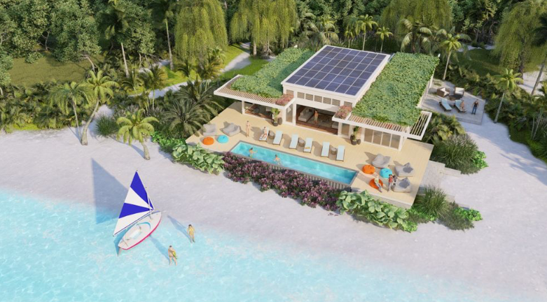 Image showcasing Silent Yachts Building Solar-Powered Resort in Bahamas
