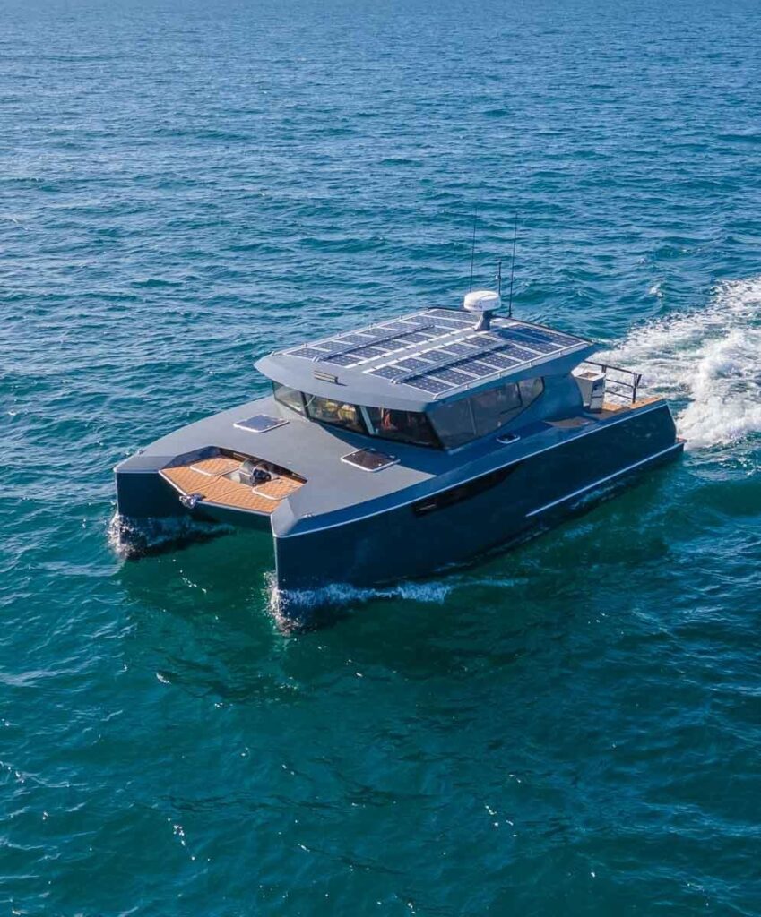 herley electric catamaran price