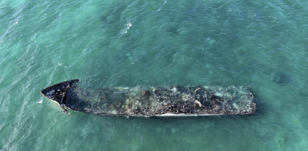 Yacht Burns, Sinks, Off Key West. Everyone Safe