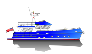 mms 55 trawler yacht 'sea ranger'