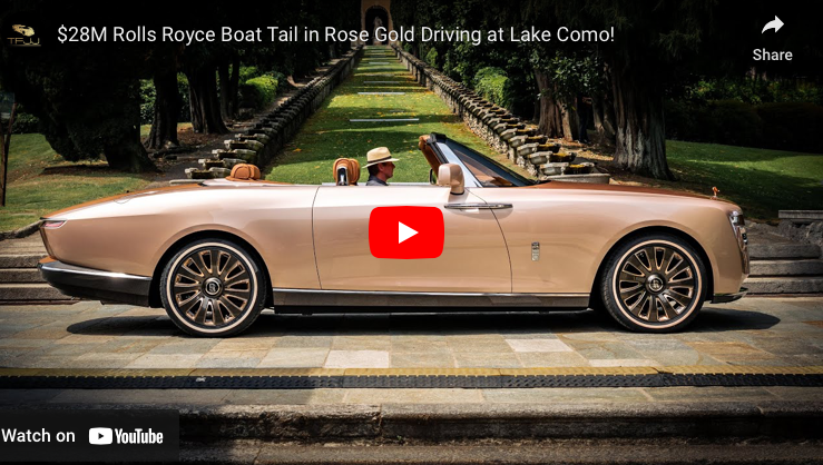 The Story Behind Rolls-Royce's New $28 Million Hand-Built Boat Tail