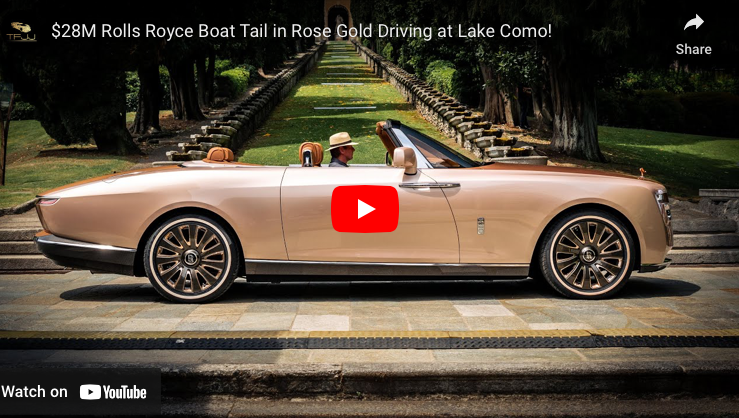 Rolls-Royce Boat Tail: Pictures of second bespoke model revealed