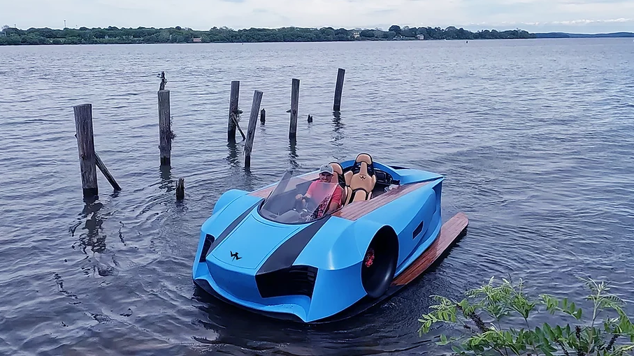 New Electric Hovercraft Hits 50 mph