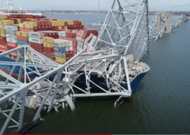 Ship Loses Power, Topples Baltimore Bridge