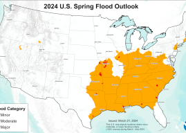 NOAA Outlook: Warmer Spring, Some Flooding