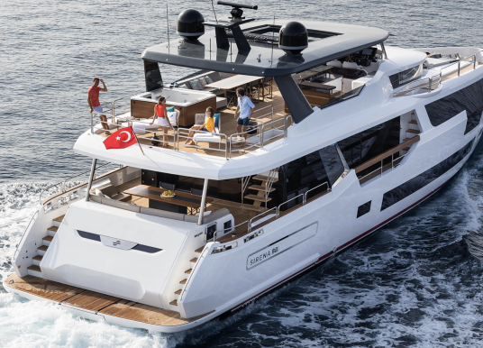 New Sirena 88 and 118 Mini-Mega Yacht Design Launched at FLIBS