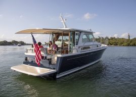 Sabre Reintroduces 38 Salon Express with Volvo DPI Drives