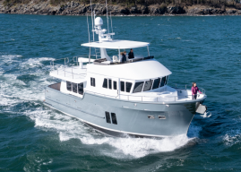 American-Built Northern Marine Raised-Pilothouse 57 Has a 5,000-Mile Range