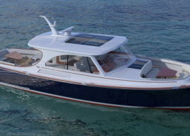 At PBIBS, Hinckley Introduces New  Picnic Boat 45