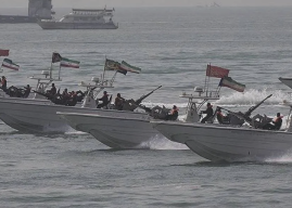Iranian Speedboats that Keep the Strait of Hormuz Closed