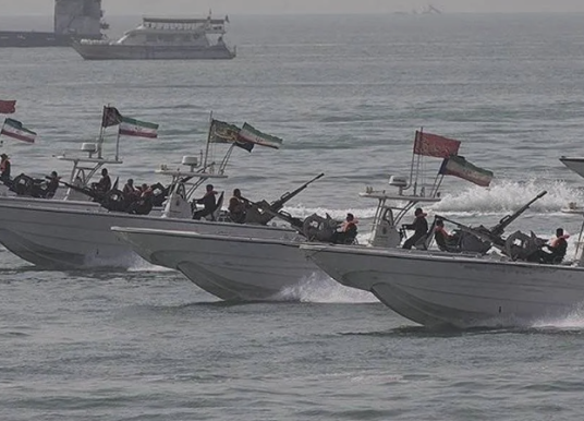 Iranian Speedboats that Keep the Strait of Hormuz Closed