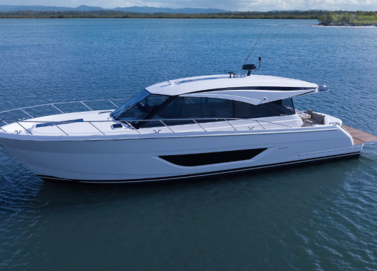 Maritimo S50 Sedan Makes U.S. Debut at FLIBS